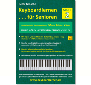 CLICK and GO: Keyboardlernen für Senioren - Stufe 2 - Detailinformation - www.keyboardlernen.de